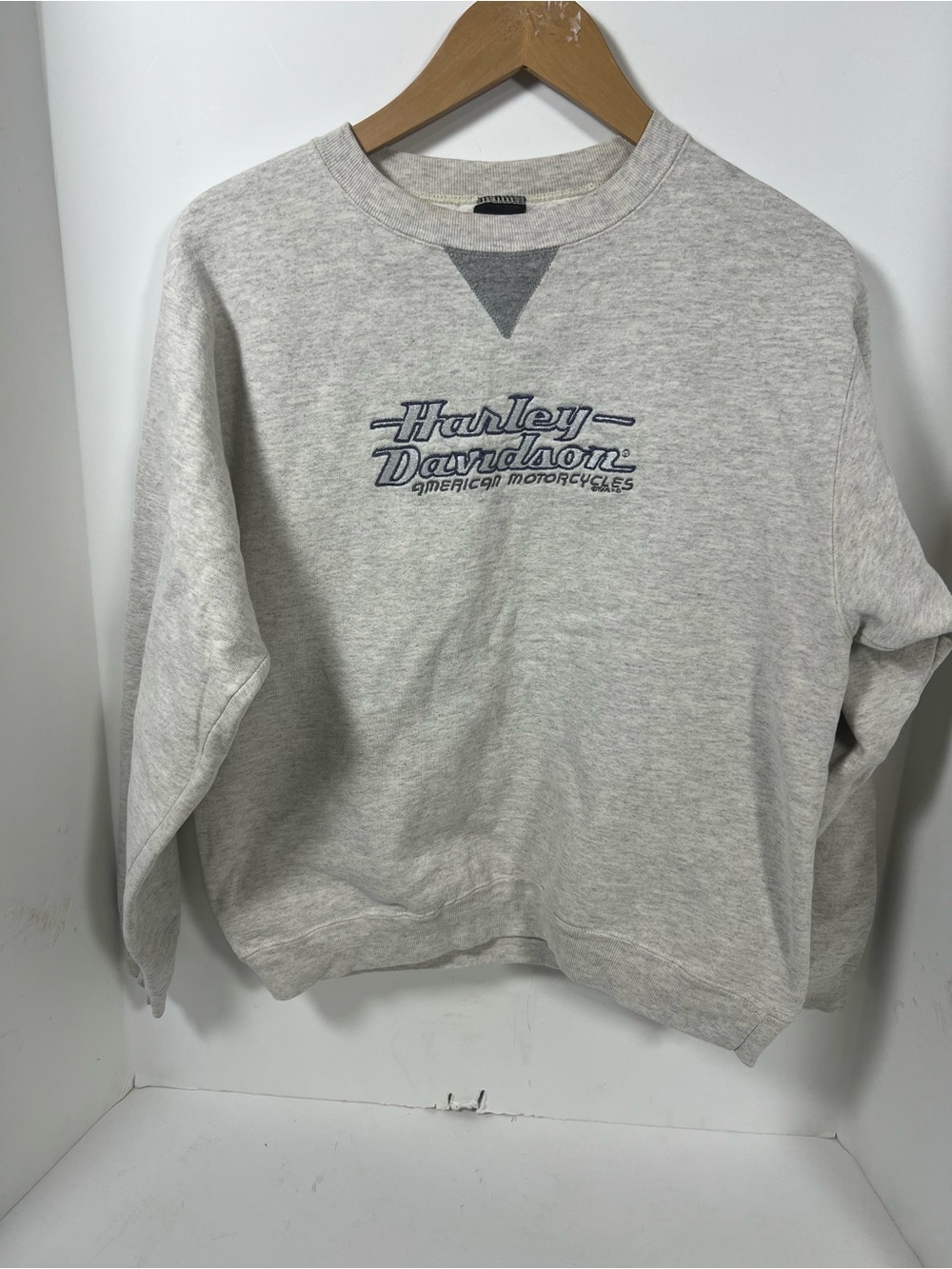 Vintage Harley-Davidson embroidered crewneck sweater medium